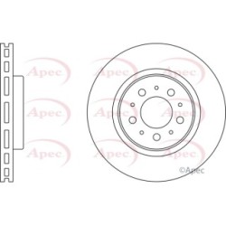 Brake Disc APEC DSK2050 OE Ref 2722767