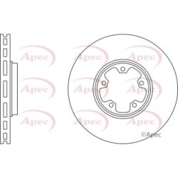 Brake Disc APEC DSK2057 OE Ref 1738807