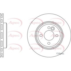 Brake Disc APEC DSK2060 OE Ref 34116774984