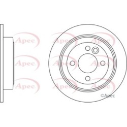 Brake Disc APEC DSK2063 OE Ref 34211503070