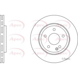 Brake Disc APEC DSK2094 OE Ref 1684210712