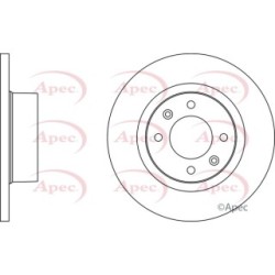 Brake Disc APEC DSK2097 OE Ref 4246W4