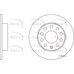 Brake Disc APEC DSK2098 OE Ref 8E0615601P