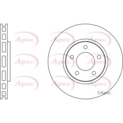 Brake Disc APEC DSK2106 OE Ref 4683918AA