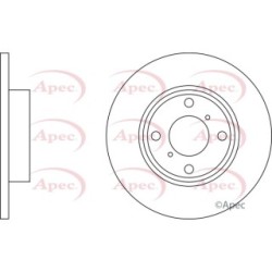 Brake Disc APEC DSK2110 OE Ref 5531183E00