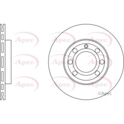 Brake Disc APEC DSK2114 OE Ref 8Z0615301C