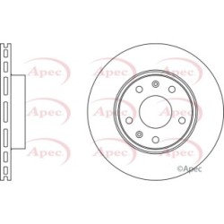 Brake Disc APEC DSK2120 OE Ref SDB101070