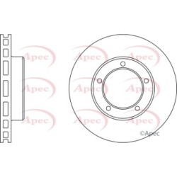 Brake Disc APEC DSK2149 OE Ref 4351260170