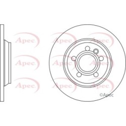 Brake Disc APEC DSK2159 OE Ref 1140278
