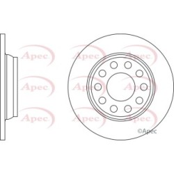 Brake Disc APEC DSK2164 OE Ref 8E0615301AA