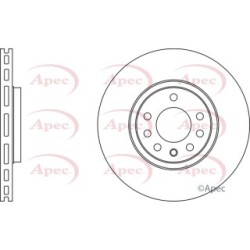 Brake Disc APEC DSK2176 OE Ref 9184405