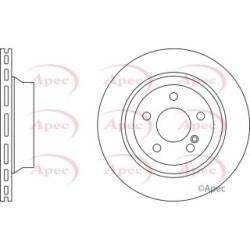 Brake Disc APEC DSK2193 OE Ref 2114230912