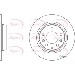 Brake Disc APEC DSK2197 OE Ref GF3Y26251