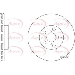 Brake Disc APEC DSK2249 OE Ref 4351205040
