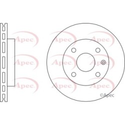 Brake Disc APEC DSK2274 OE Ref 96549782