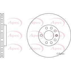 Brake Disc APEC DSK2275 OE Ref 24435132