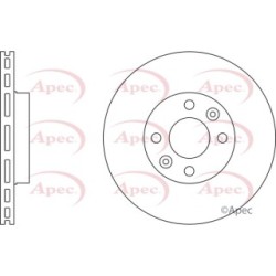 Brake Disc APEC DSK2277 OE Ref 402066478R