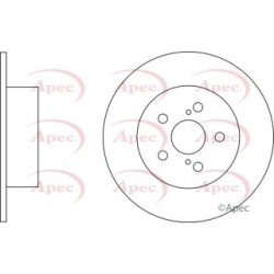 Brake Disc APEC DSK2287 OE Ref 4243105040