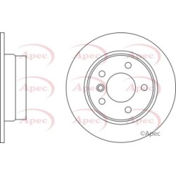 Brake Disc APEC DSK2298 OE Ref 34216855001