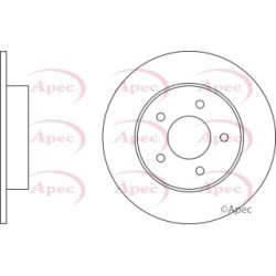 Brake Disc APEC DSK2332 OE Ref 432064U103