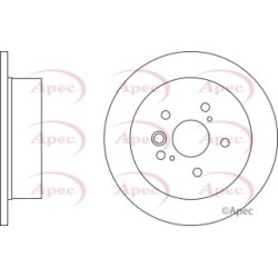Brake Disc APEC DSK2333 OE Ref 4243128090