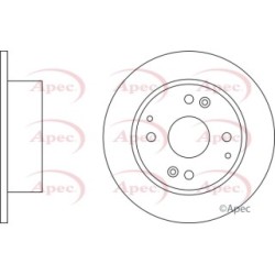 Brake Disc APEC DSK2336 OE Ref 42510S10E10