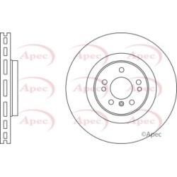 Brake Disc APEC DSK2351 OE Ref 1644211412