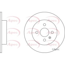 Brake Disc APEC DSK2352 OE Ref 93176548