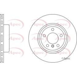 Brake Disc APEC DSK2359 OE Ref 34113400151