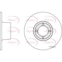 Brake Disc APEC DSK239 OE Ref 21A2612EVA