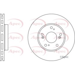 Brake Disc APEC DSK2394 OE Ref 45251SEAE00