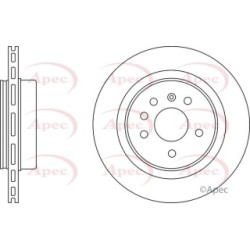 Brake Disc APEC DSK2419 OE Ref 5232698