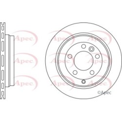 Brake Disc APEC DSK2428 OE Ref SDB000633