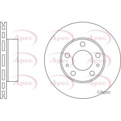Brake Disc APEC DSK2479 OE Ref 4246L2