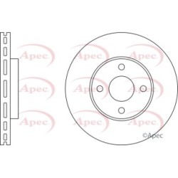 Brake Disc APEC DSK2487 OE Ref 1445625