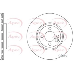 Brake Disc APEC DSK2499 OE Ref 34116774986