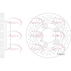Brake Disc APEC DSK2503 OE Ref 98735240300