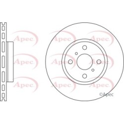 Brake Disc APEC DSK2517 OE Ref 4351252130