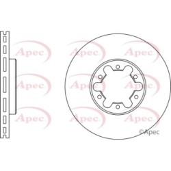 Brake Disc APEC DSK2531 OE Ref 402069X403