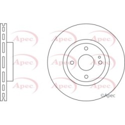 Brake Disc APEC DSK2578 OE Ref N0YY3325X