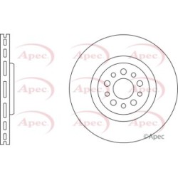 Brake Disc APEC DSK2584 OE Ref 4246Z8 APEC