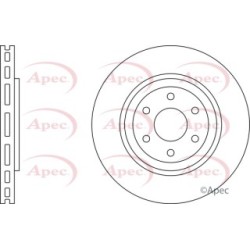 Brake Disc APEC DSK2593 OE Ref 402065X00A