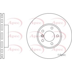 Brake Disc APEC DSK2599 OE Ref 34116793245