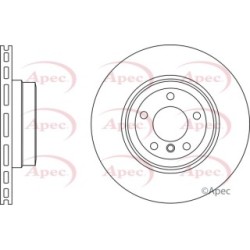 Brake Disc APEC DSK2603 OE Ref 34216793246
