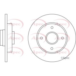 Brake Disc APEC DSK2608 OE Ref 424966