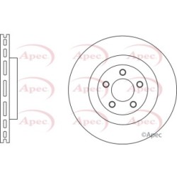 Brake Disc APEC DSK2632 OE Ref 4779197AD