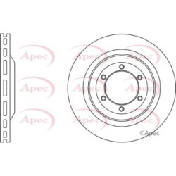 Brake Disc APEC DSK2664 OE Ref 8973606780