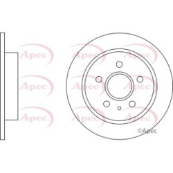 Brake Disc APEC DSK2675 OE Ref 13502198