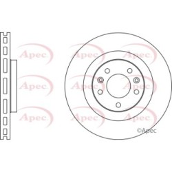 Brake Disc APEC DSK2679 OE Ref 402061792R