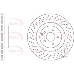 Brake Disc APEC DSK2683 OE Ref 2214211112